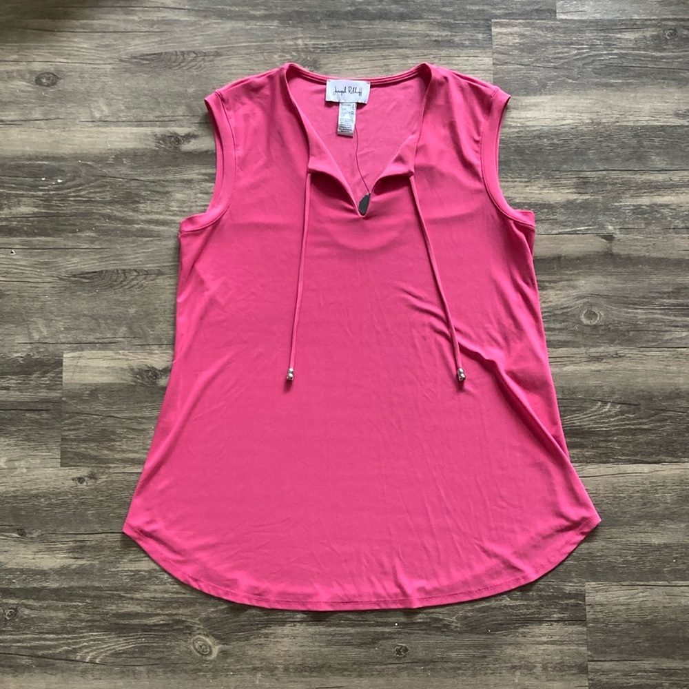 Joseph Ribkoff pink tank top. Size 12